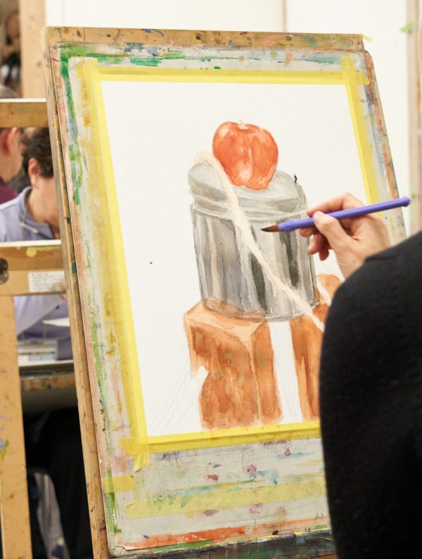 A Painting Masterclass at the Ueno no Mori Art School, Open to Amateurs and Ace Artists Alike